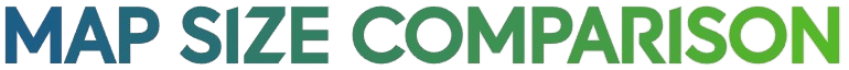 MAP SIZE COMPARISON
